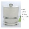 Code: AW-112 W 9 cm. H 13.2 cm 6 oz.